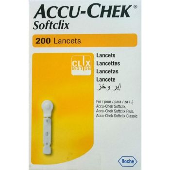 ACCU-CHEK SOFTCLIX LANCET 200'S