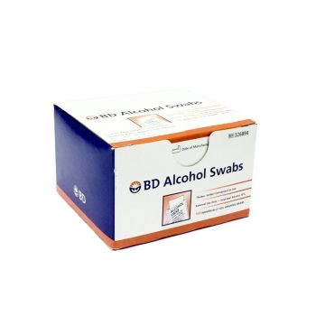 BD 消毒酒精抹紙100片