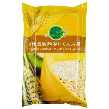 點點綠 有機即溶燕麥片(大片裝)500g