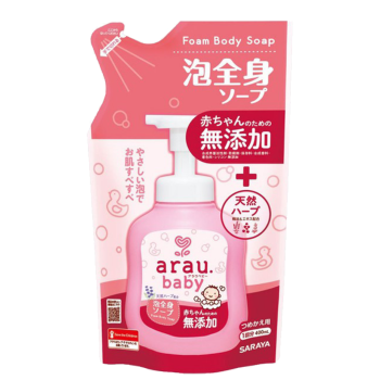 Arau 補充裝沐浴洗髮泡泡400ml