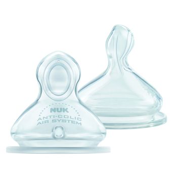 NUK Premium Choice 矽膠奶嘴1號大孔