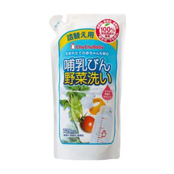 Chu Chu 補充裝奶瓶蔬果洗潔液720ml