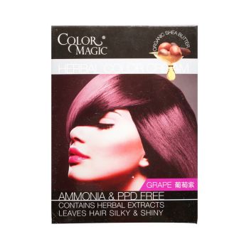 Color Magic Grape(葡萄紫) 天然染髮霜2包裝