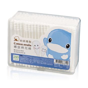 Kuku Duckbill KU1106 螺旋棉花棒200枝
