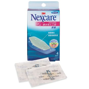 3M Nexcare (親水性人工皮) 膠膜4片