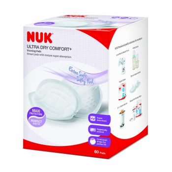 NUK 超乾爽即棄哺乳墊 (60片裝)