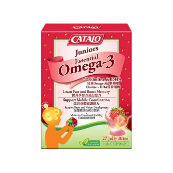 Catalo Omega3活腦補眼Choline+DHA營養啫喱27粒