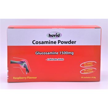 Hovid葡萄糖胺1500mg即溶沖劑(覆盆子味)30包/盒