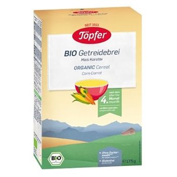 Töpfer 有機胡蘿蔔玉米糊175g