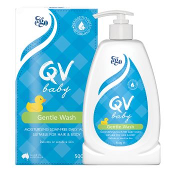 QV 嬰兒溫和潔膚潤露500g