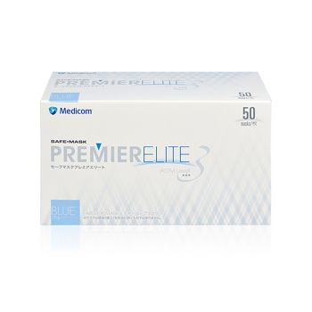 Medicom Safe+Mask Premier Elite 藍色成人口罩(Level 3)50個