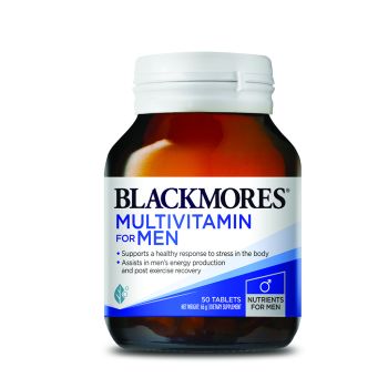 Blackmores 男士多元維他命50粒