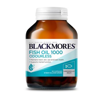 Blackmores 無腥味魚油400粒