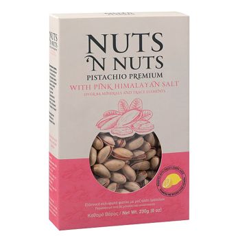 Nuts N Nuts 希臘檸香喜馬拉雅鹽開心果230g