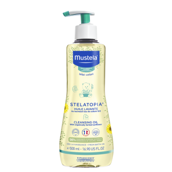 Mustela Stelatopia 沖涼洗頭二合一沐浴油500ml