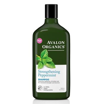 Avalon Organics薄荷強韌洗髮露325ml