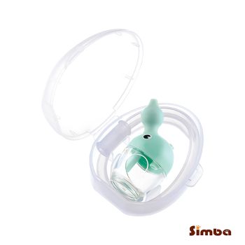 Simba S1517 波文藍-嘴吸式寶寶吸涕器