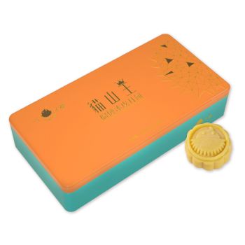 (券)一个不榴 貓山王榴槤冰皮月餅(原味)6入